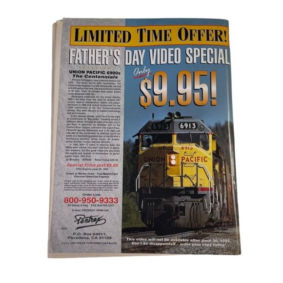 Trains Magazine Railroading Enthusiast June 1997 Vol 55  No 6 u Cajon Pass Micha - Picture 3 of 9